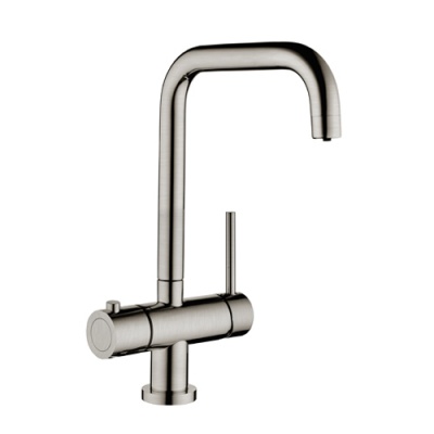 Reginox Amanzi 3 in 1 Boiling Hot Water Tap - Brushed Nickel
